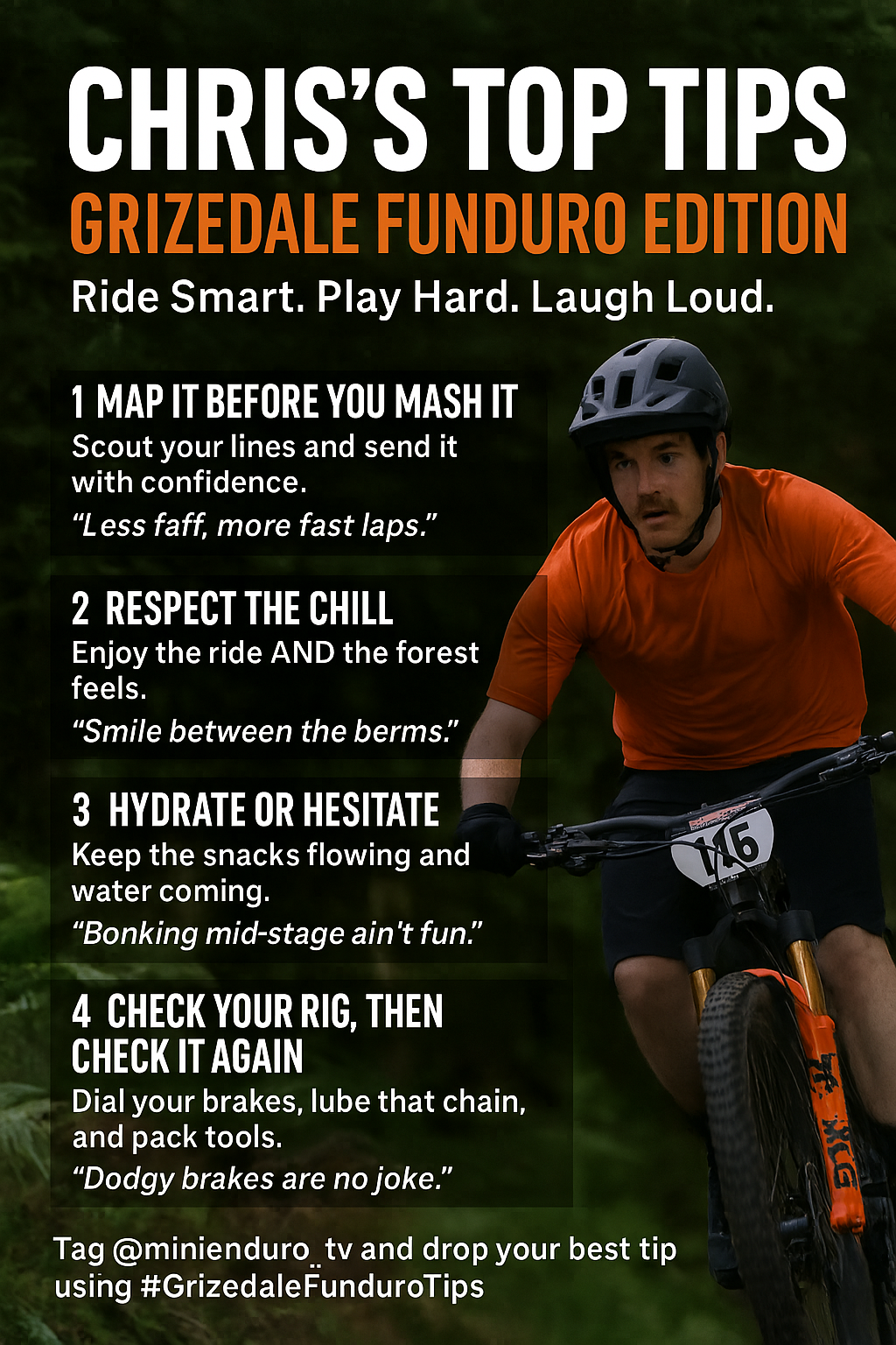 Grizedale Funduro Tips